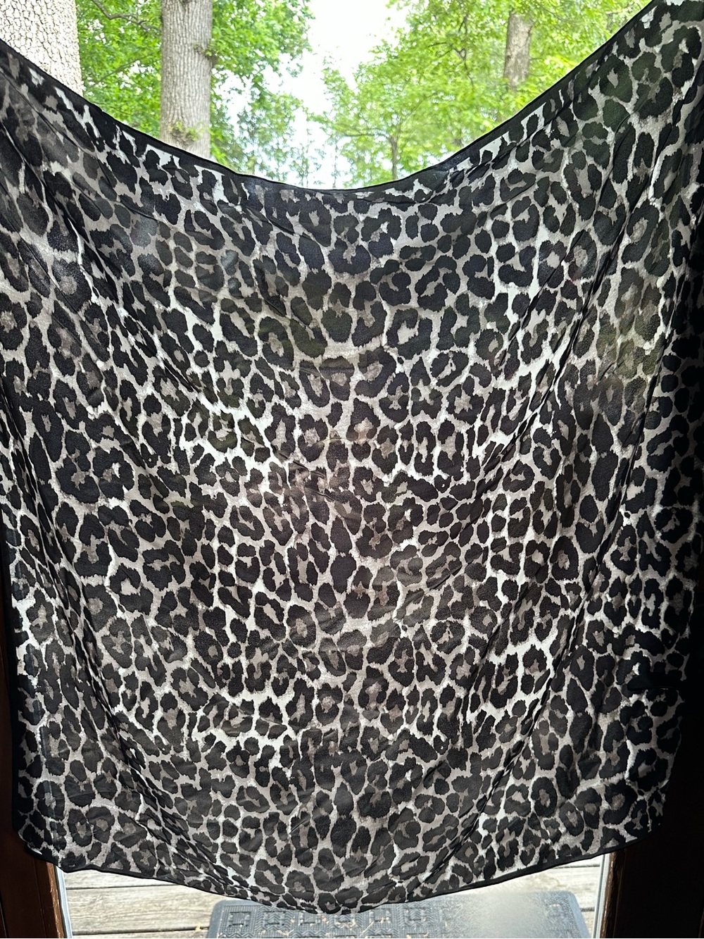 Coach Silk Scarf - Picture 3 of 6